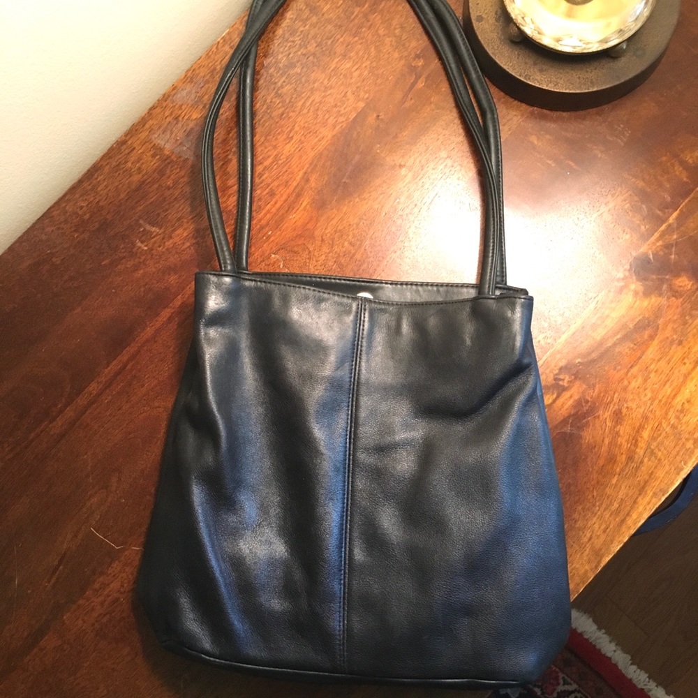 Giani Bernini Black Leather Bag